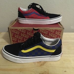 Old skool green/red/blue/black/yellow